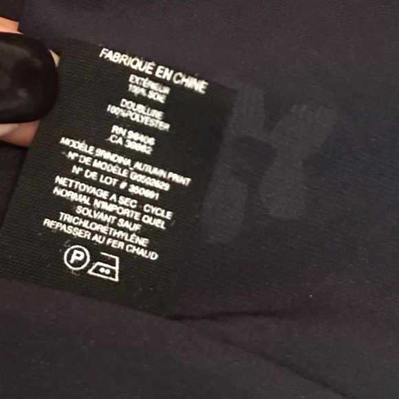 Theory Brindina' Autumn Floral Silk Shift Dress - Picture 7 of 8